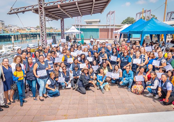 Representante de 70 nuevos comités comunitarios en Guayaquil.