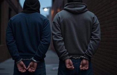 A dos hombres les dictaron prisión preventiva por repartir panfletos extorsivos.
