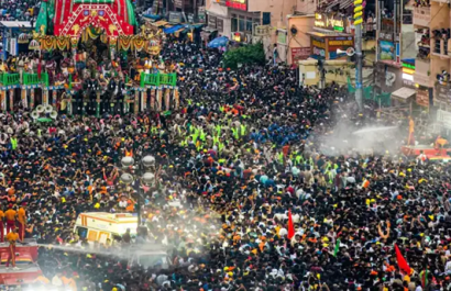 India: estampida humana durante ceremonia en templo de Puri deja víctimas fatales