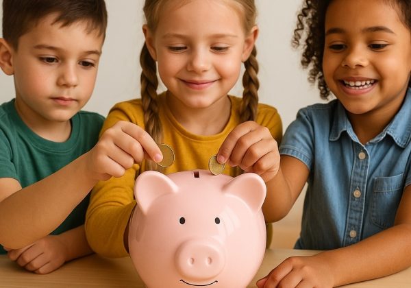 Los niños aprenden a diferenciar entre necesidades y deseos con métodos prácticos y visuales. FOTO: Inteligencia Artificial (ChatGPT).