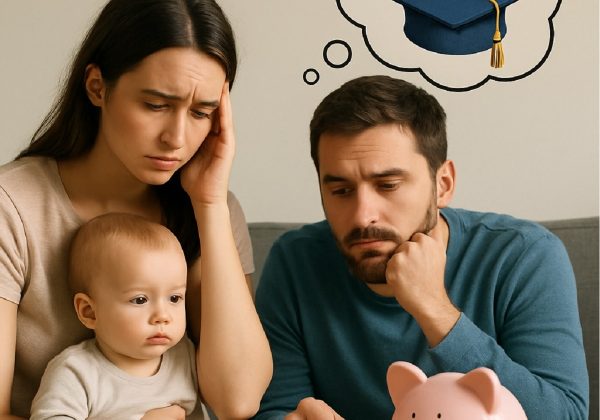 Las parejas deben reunirse y analizar los costos de criar hijos. FOTO: Inteligencia Artificial (IA).