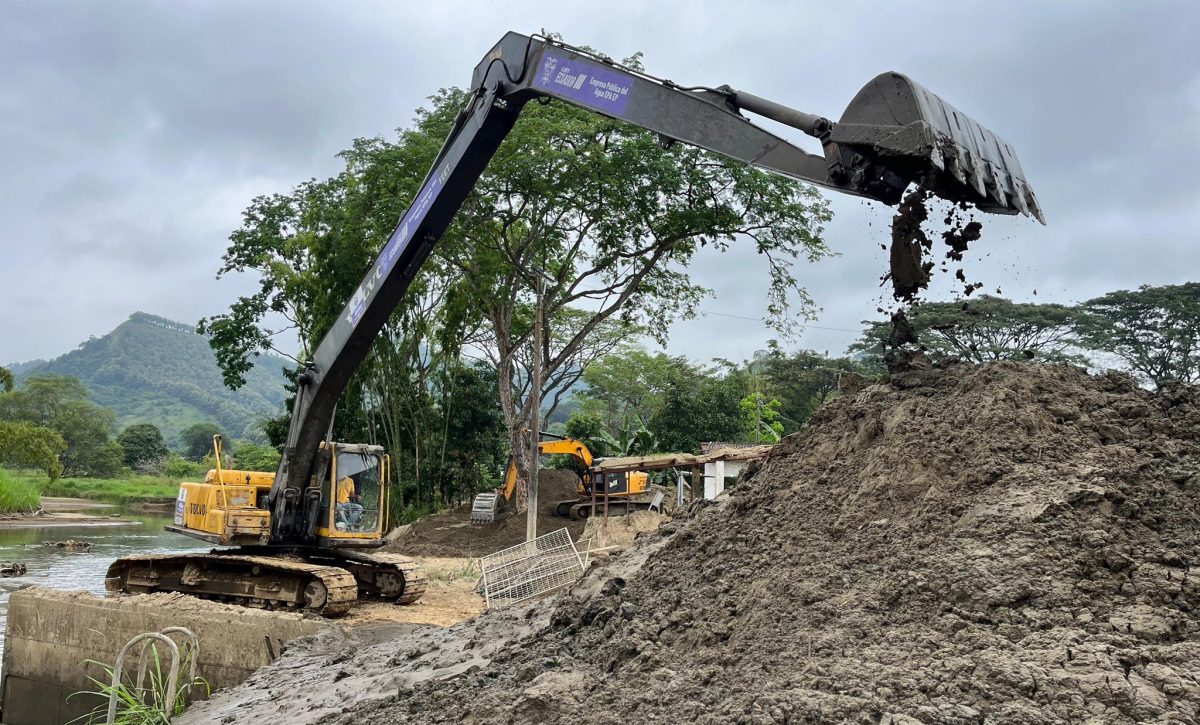 Desde Aguas de Manta se advierte que  la sedimentación podría volver a comprometer el abastecimiento de agua en toda la región, sino se coordinan acciones entre instituciones.