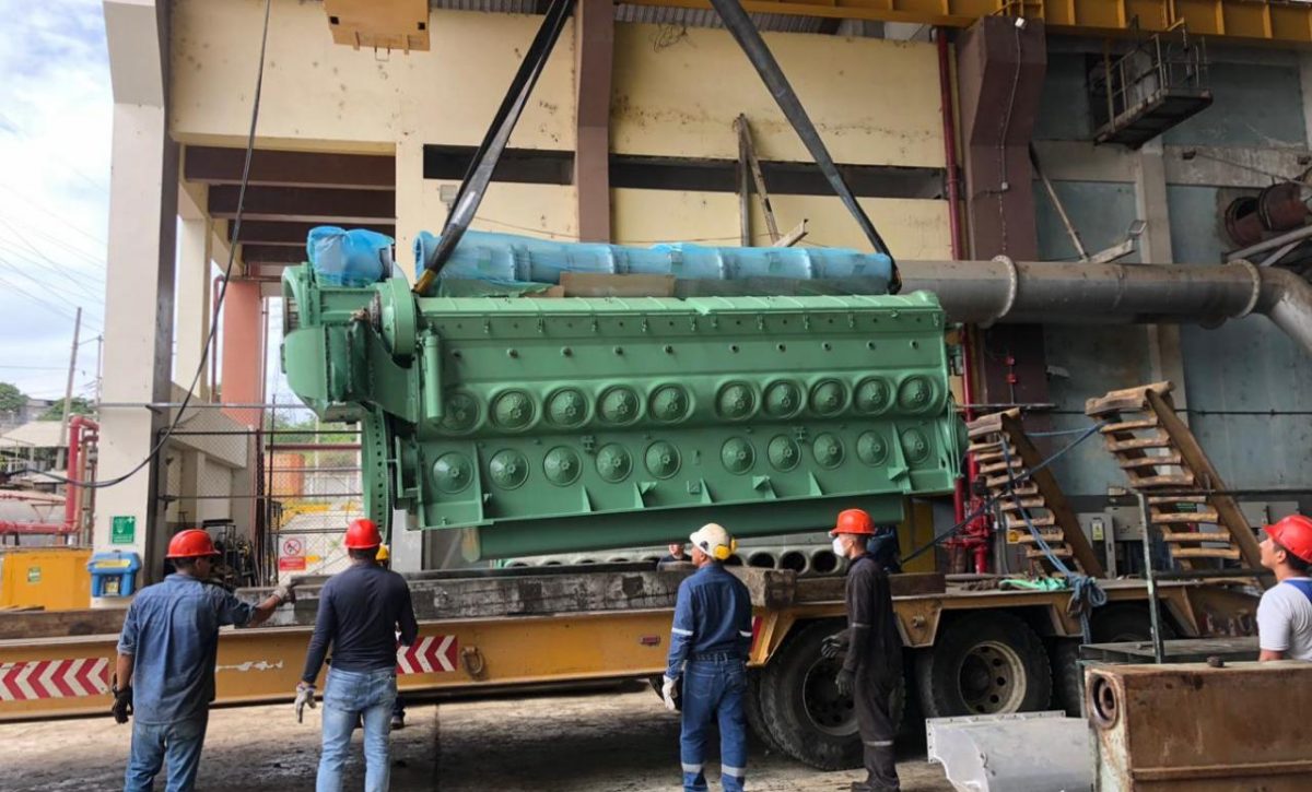 Le central térmica Miraflores presentaba afectaciones por años de operación, .