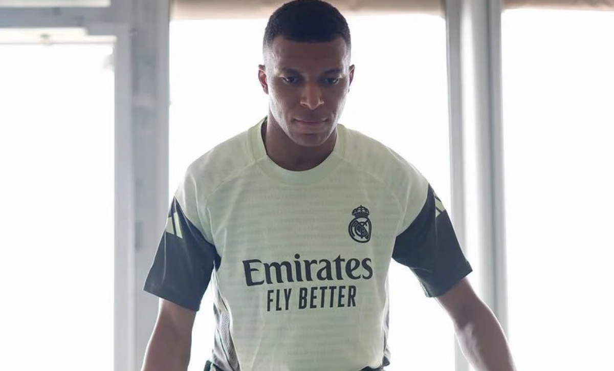 ¡Vuelve Mbappé! El francés entrena con el Madrid tras una semana de baja médica