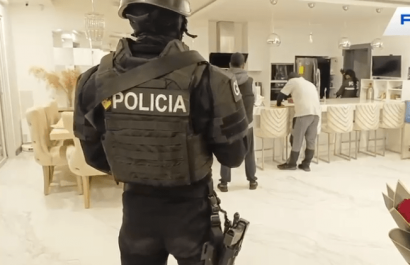 Ministerio del Interior presenta resultados del operativo Gran Fénix contra el crimen organizado en Manta