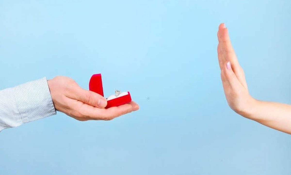 Rechazo a una propuesta de matrimonio: claves para manejar la situación