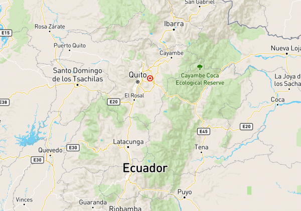 Sismo de 3.6 se registró cerca de Quito este 6 de agosto
