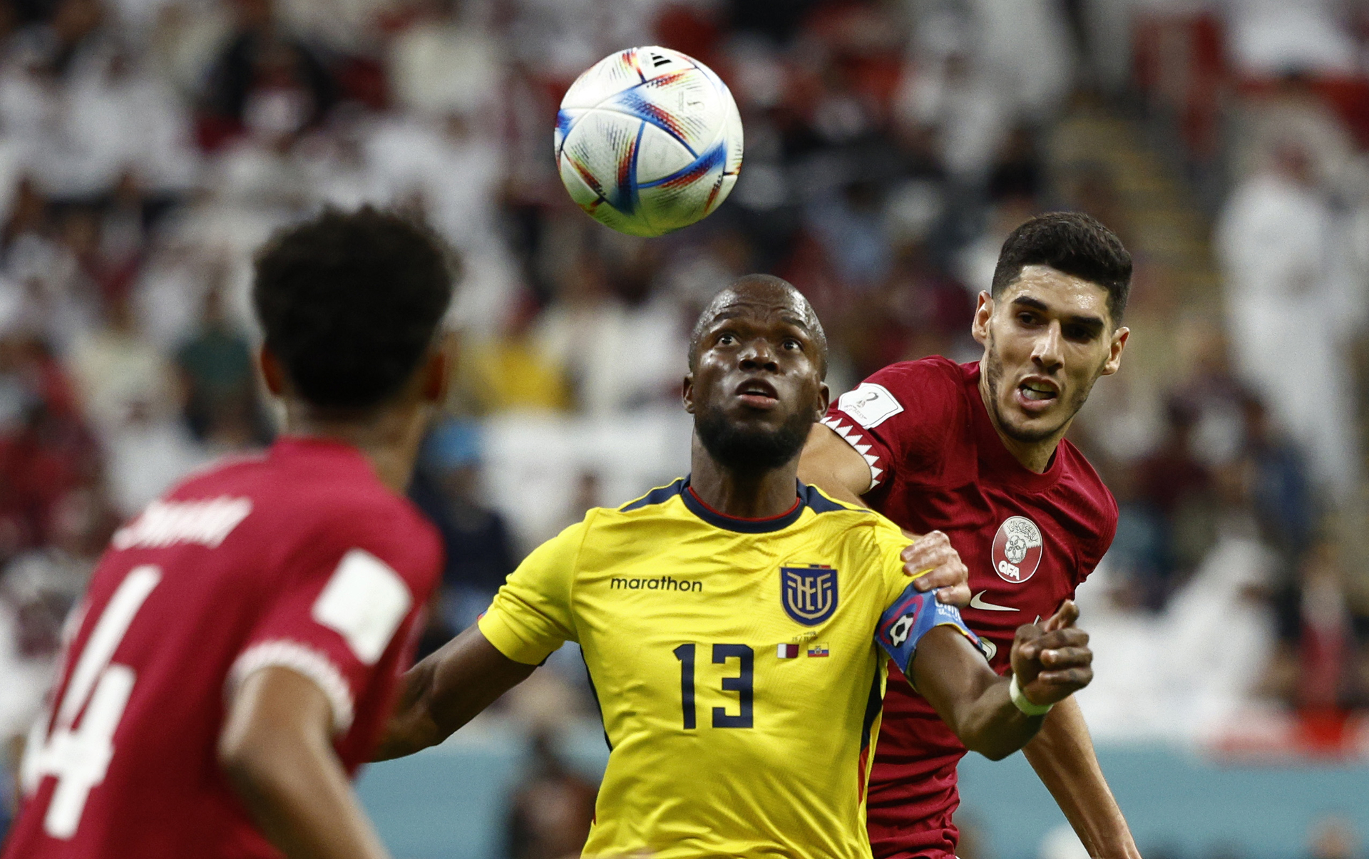 Enner Valencia jugador de Ecuador