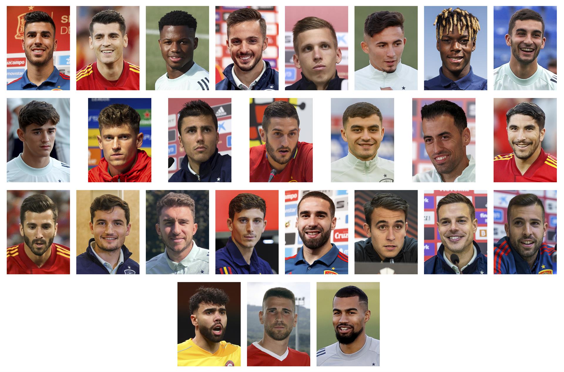 Selección de España Qatar