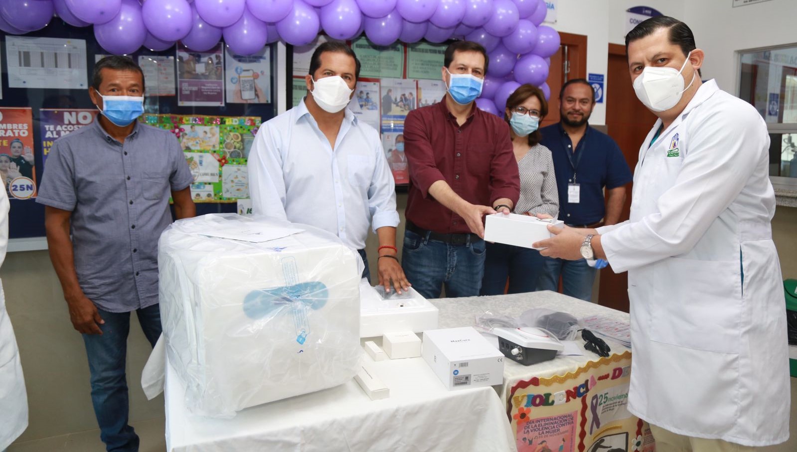 Seguro Social Campesino entrega de equipos odontológicos