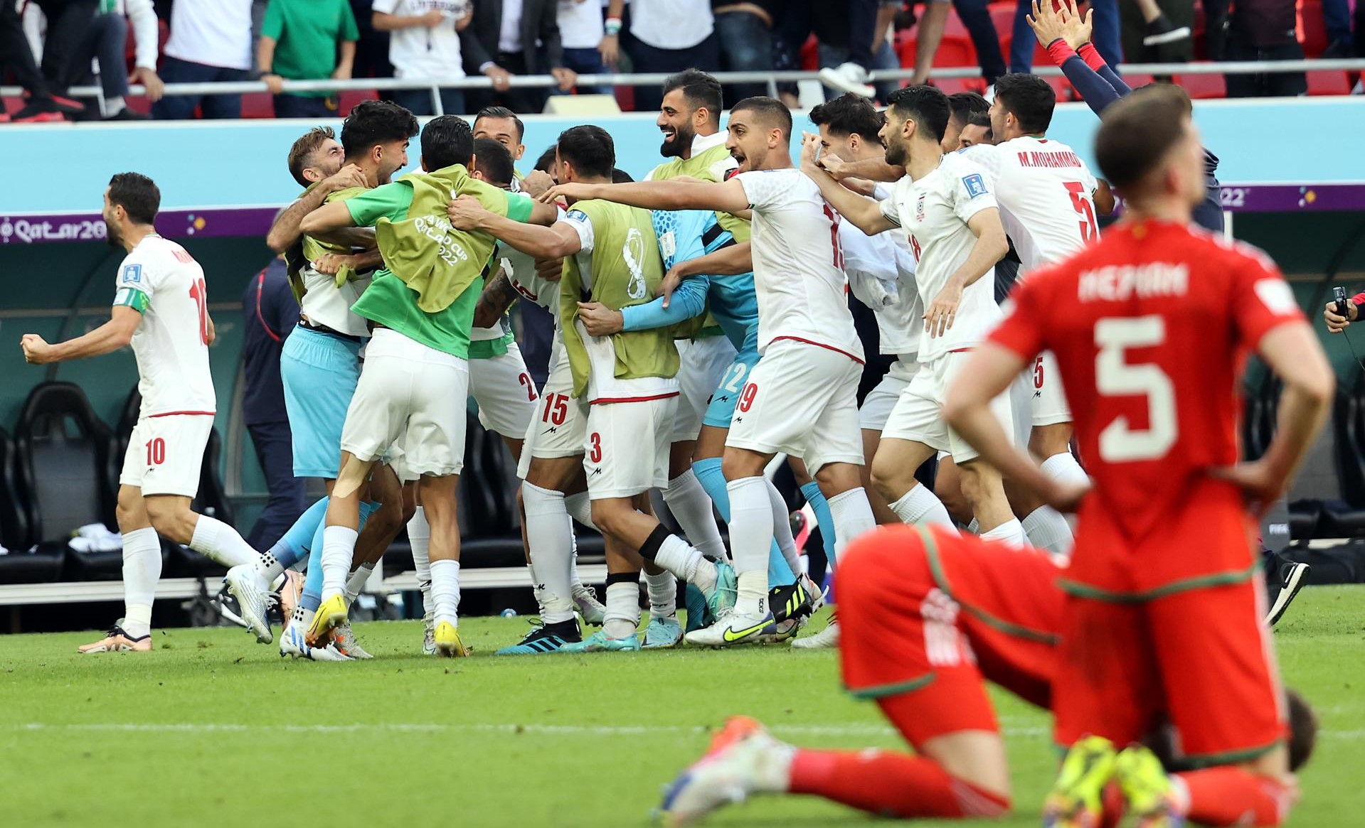 Irán venció a Gales en Qatar