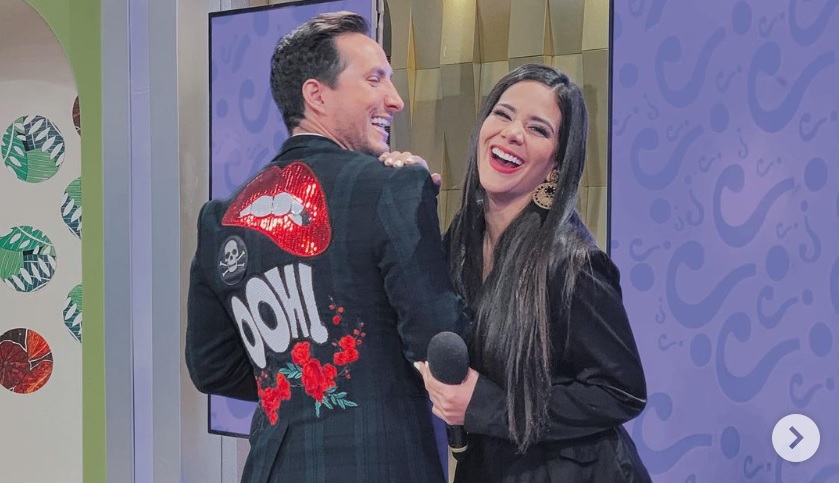 Eduardo Andrade y Michela Pincay, ambos presentadores de televisión tienen una amistad desde hace doce años.