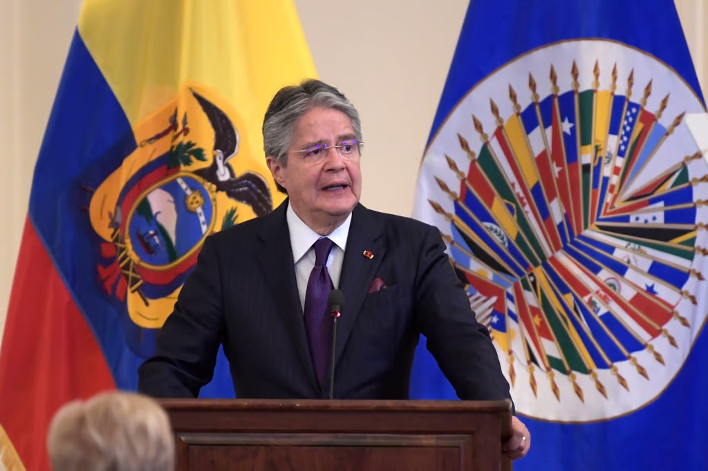 Guillermo Lasso, presidente de la República del Ecuador.