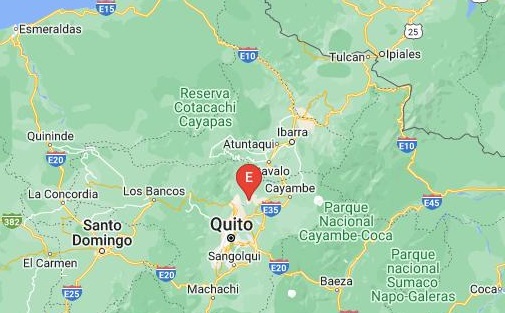 Temblor Tabacundo Quito