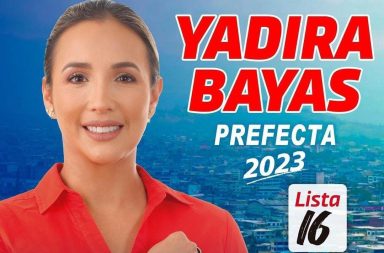 Yadira Bayas candidata a prefecta Santo Domingo