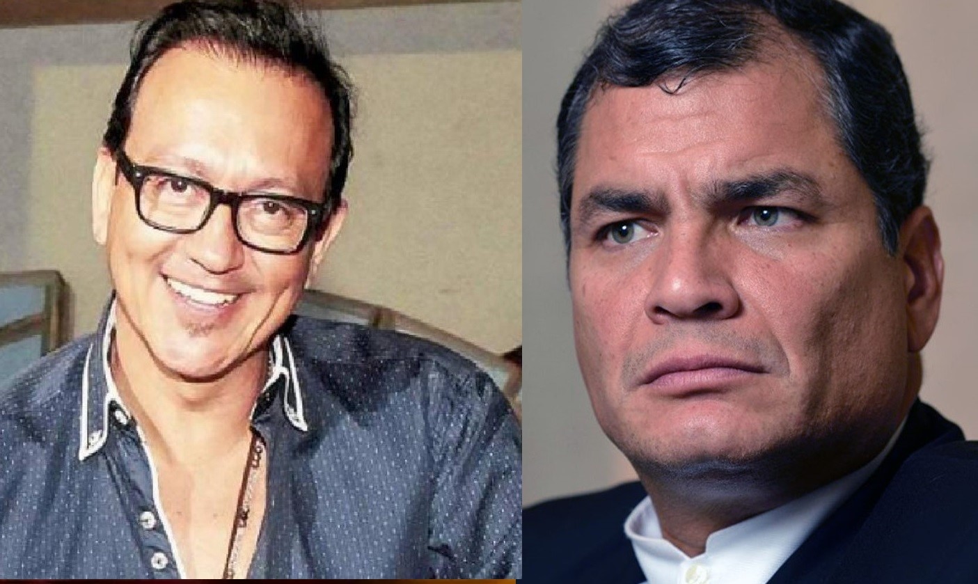 David Reinoso y Rafael Correa