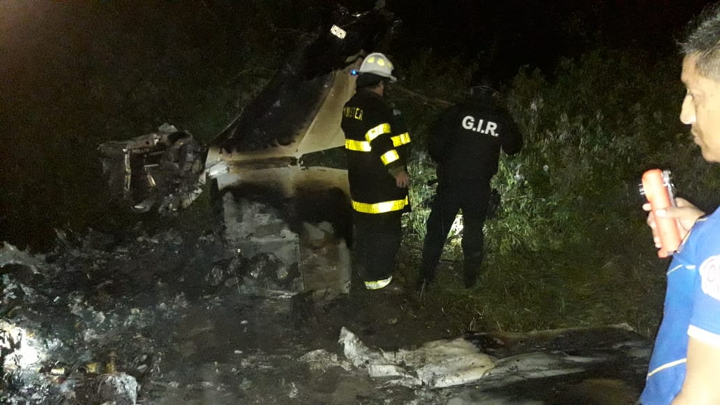 El piloto mexicano Abisahid Villalobos fue detenido luego que la avioneta con droga que pilotaba sufriera un accidente.