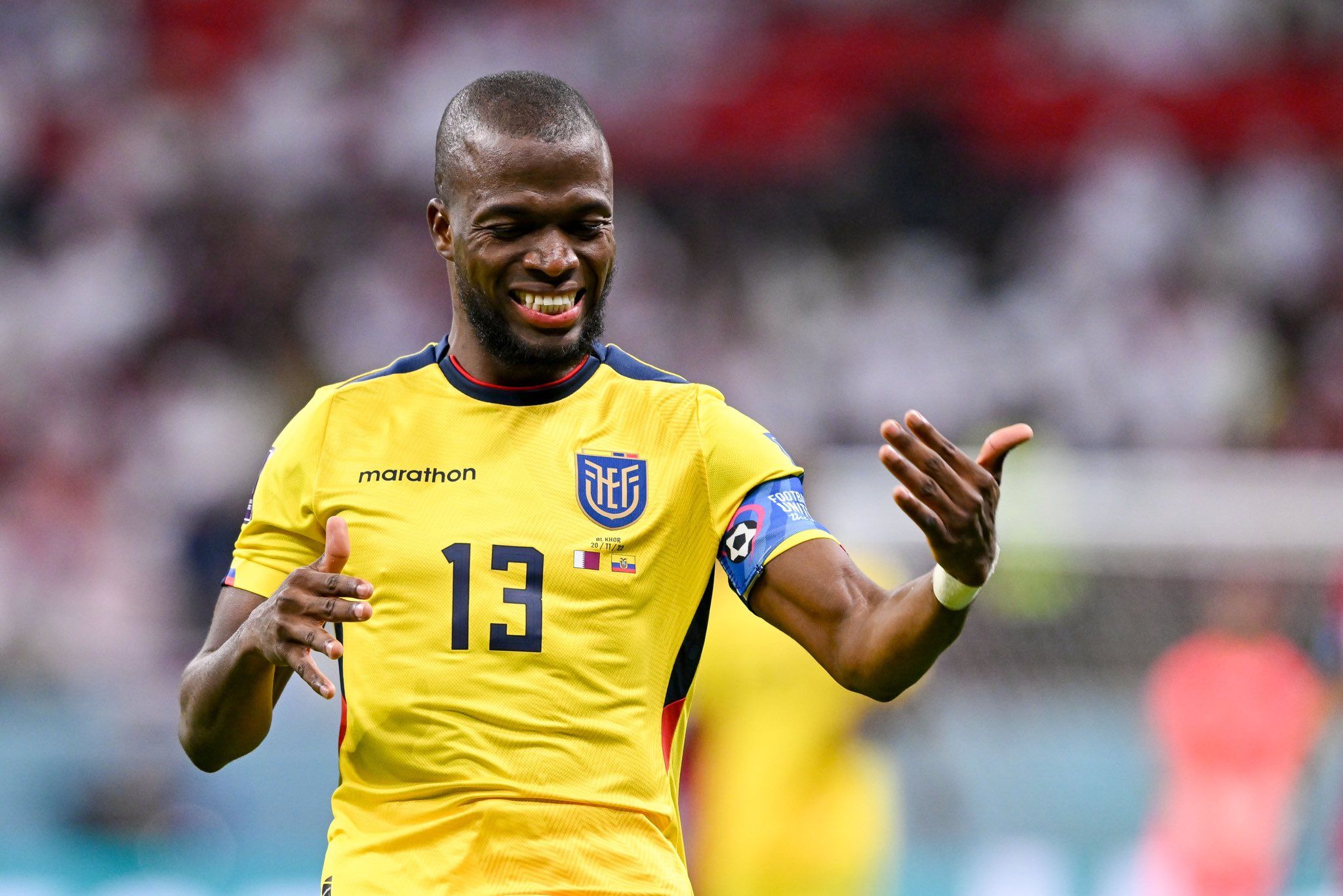 El delantero Enner Valencia se perderá los dos amistosos de Ecuador, en el debut del técnico Félix Sánchez Bas.