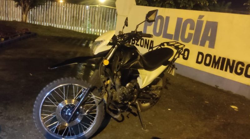 moto-agente-policía-santo domingo