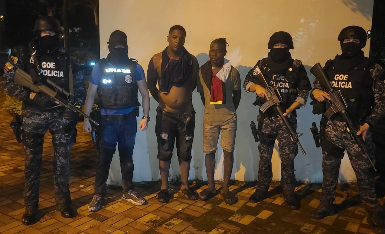 Dos detenidos dejó un operativo de la Unase que permitió la liberación de tres chioferes que fueron víctimas de secuestro en Guayaquil