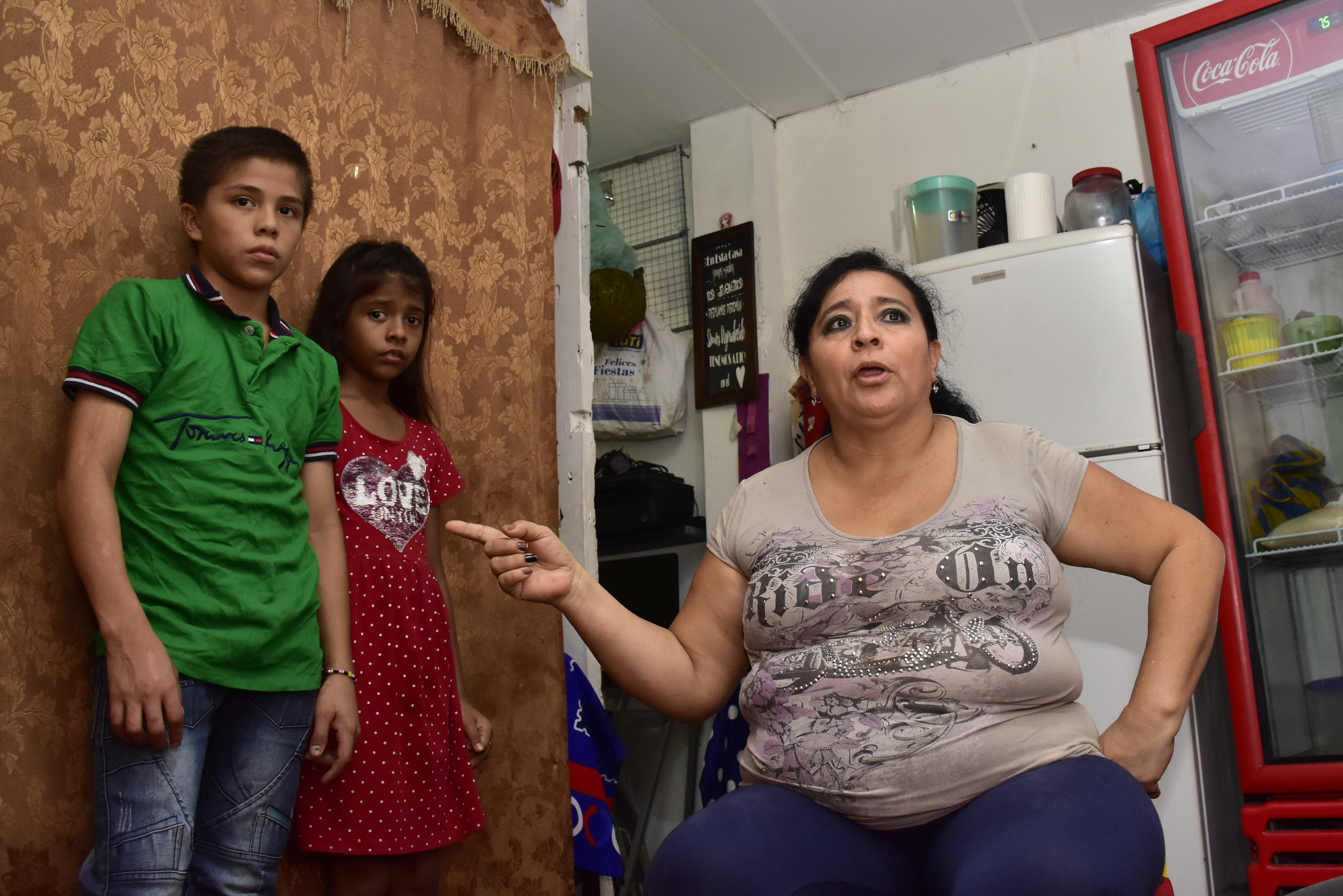 Yesenia Floresperdió a varios familiares el 16 de abril del 2016 (16-A) producto de un terremoto de 7,8 grados