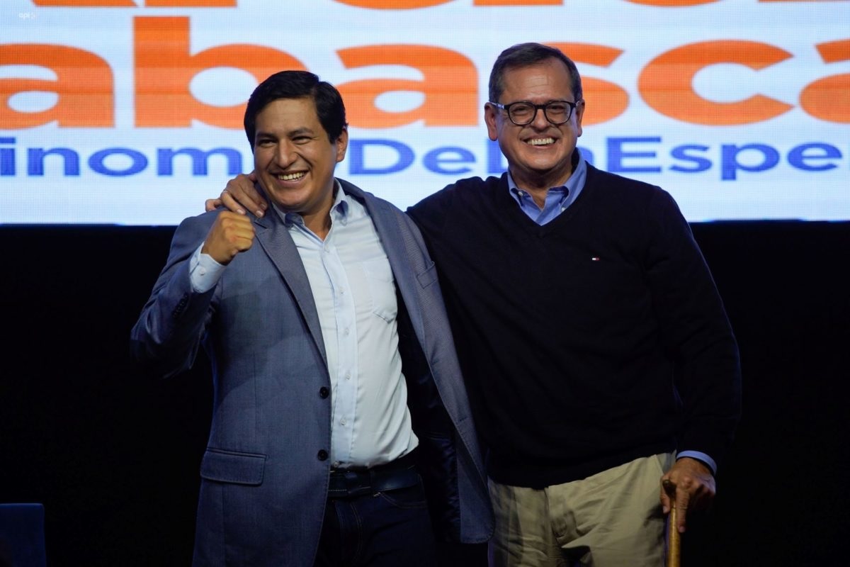 Andrés Arauz y Carlos Rabascall se perfilan como los posibles candidatos del movimiento Revolución Ciudadana (RC).