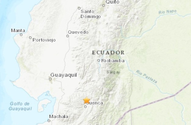 Temblor domingo 7 Ecuador