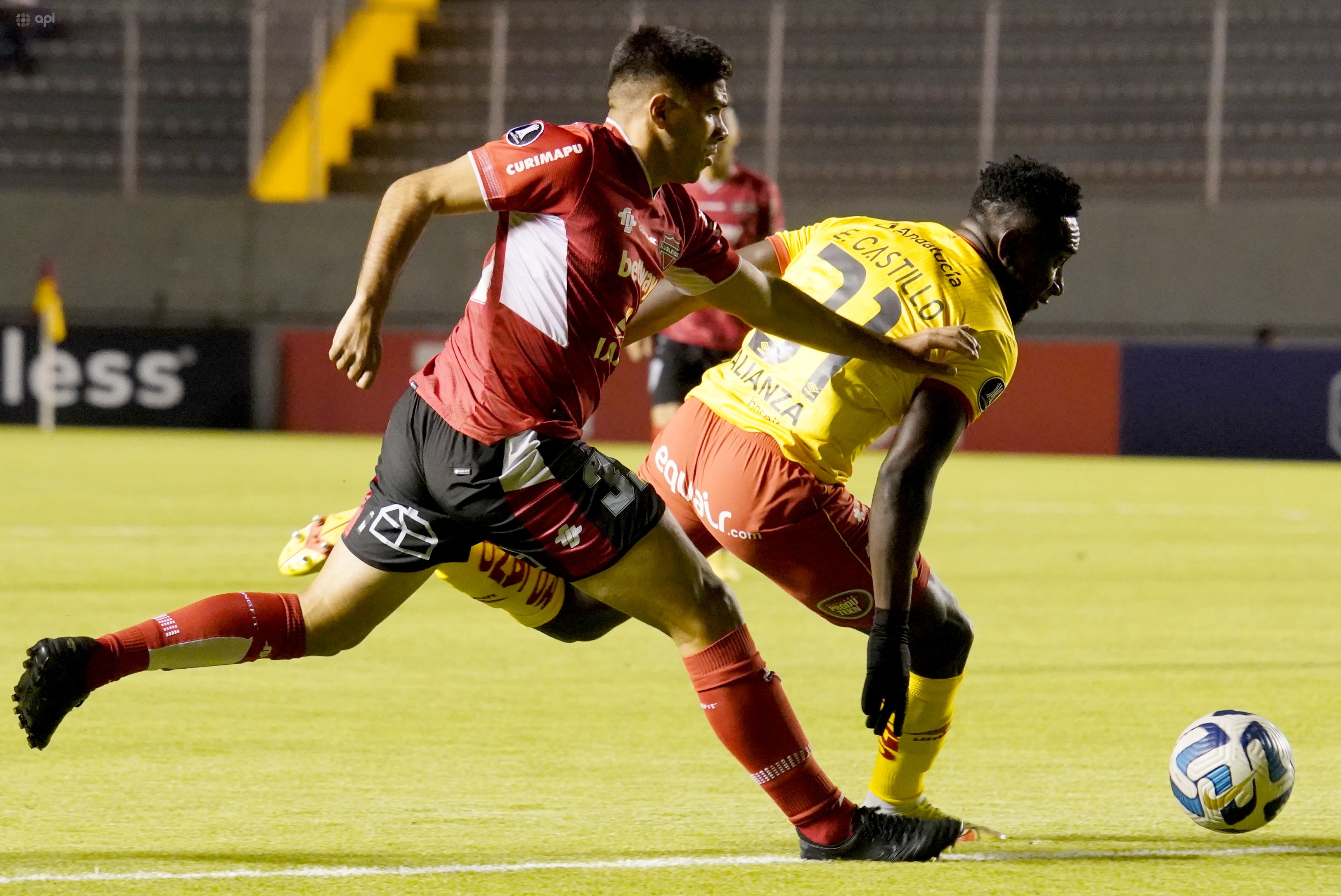 Aucas Ñublense de Chile empataron en Quito