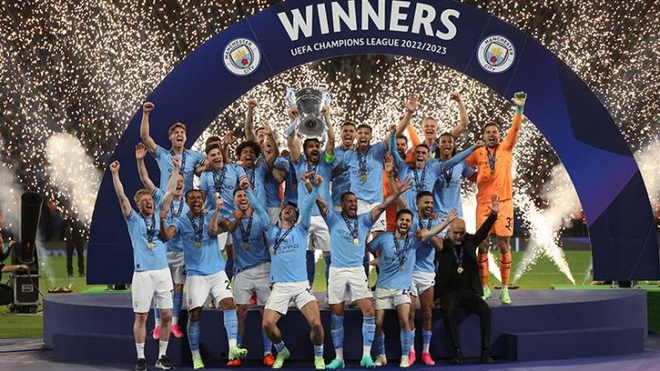 Manchester City logra su tercer título de la Liga de Campeones