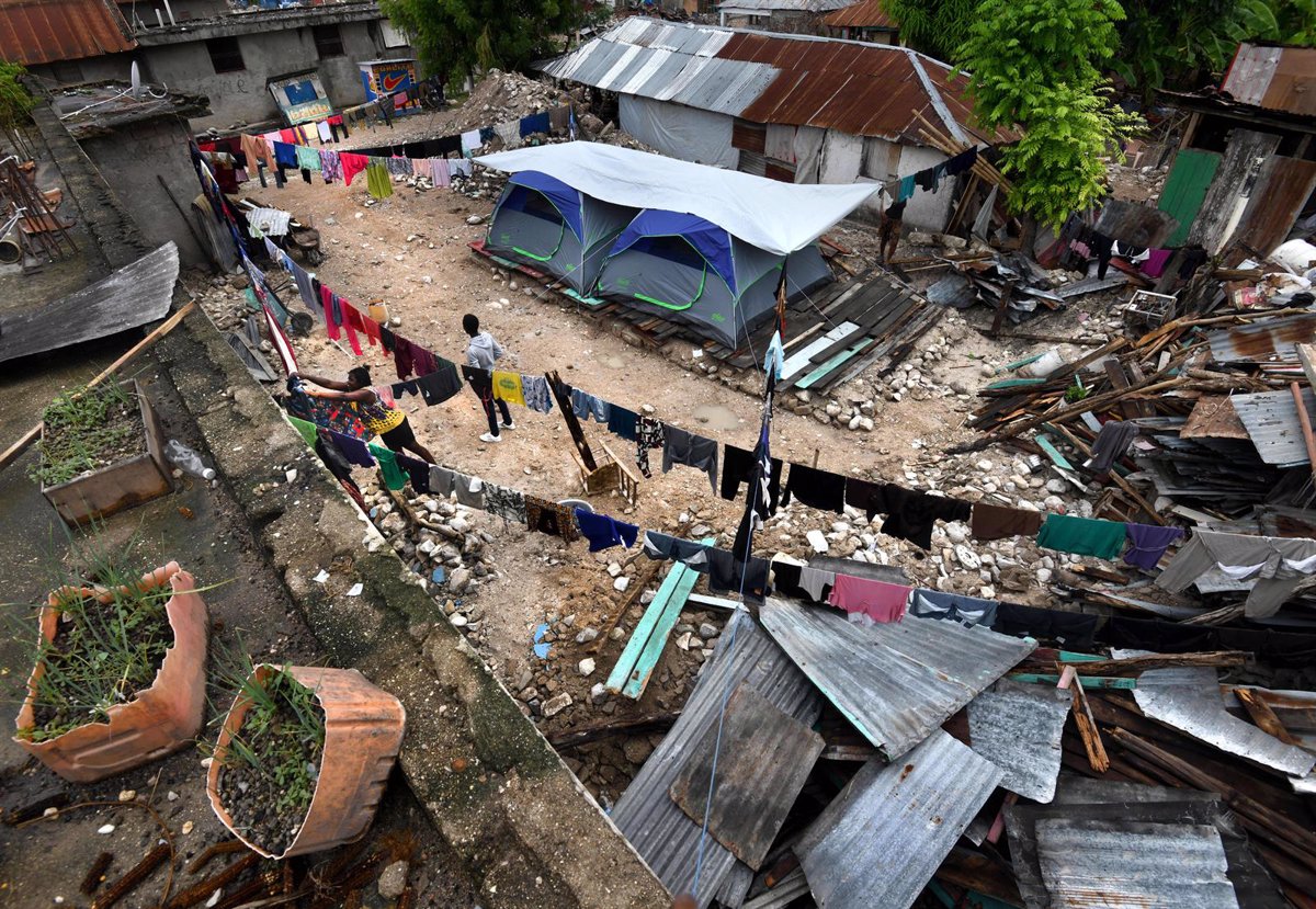 Haití.- Al menos cuatro muertos y más de 30 heridos por un terremoto de magnitud 5,5 en el suroeste de Haití