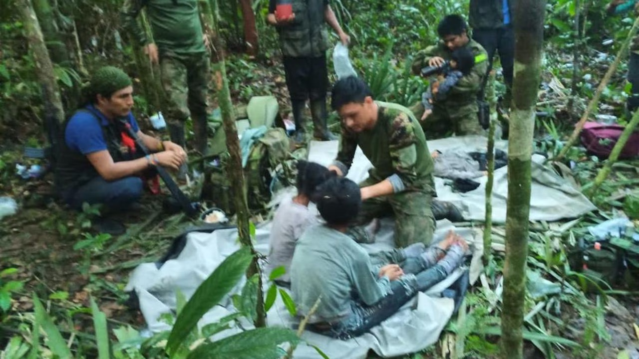 hallan hermanos colombia desaparecidos selva