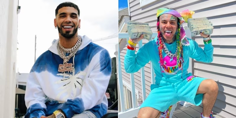 Anuel AA y Tekashi, los amigos que alguna vez se pasearon y posaron juntos, se declararon una guerra mediática en redes sociales.