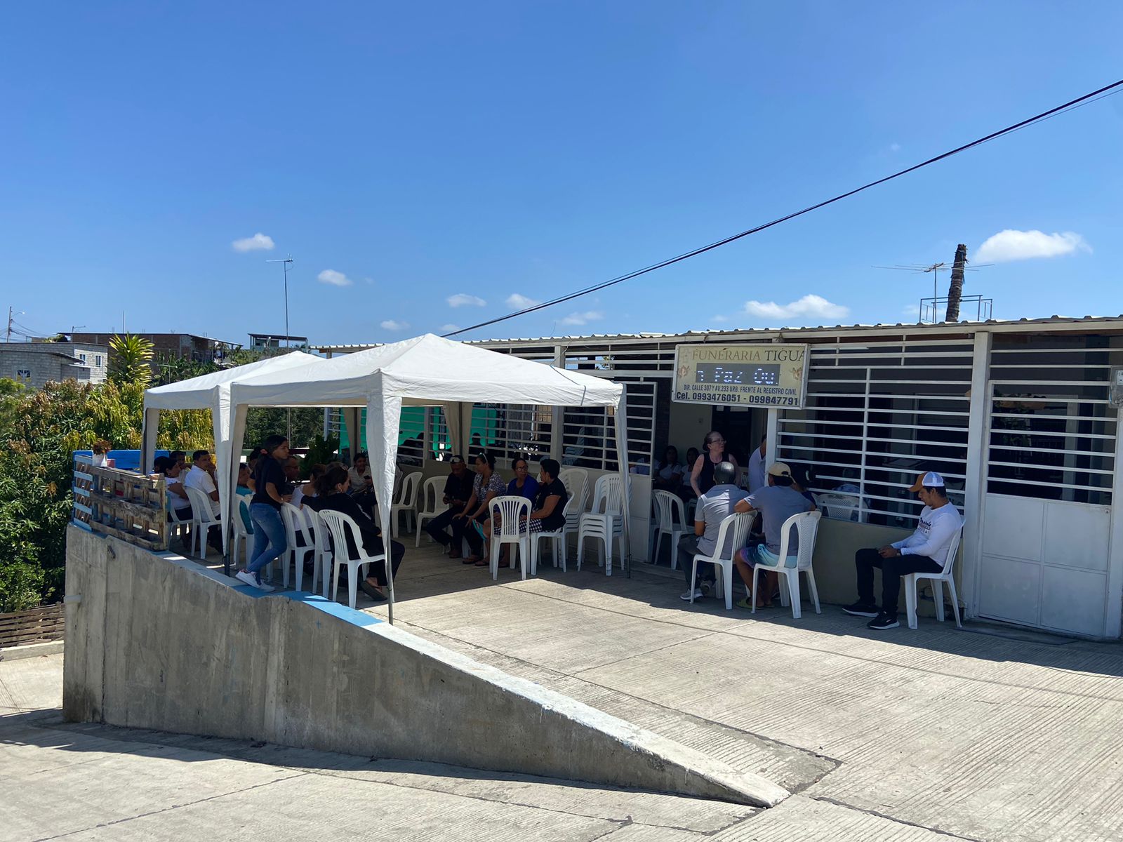 Ariana Chancay, víctima colateral del atentado al alcalde de Manta