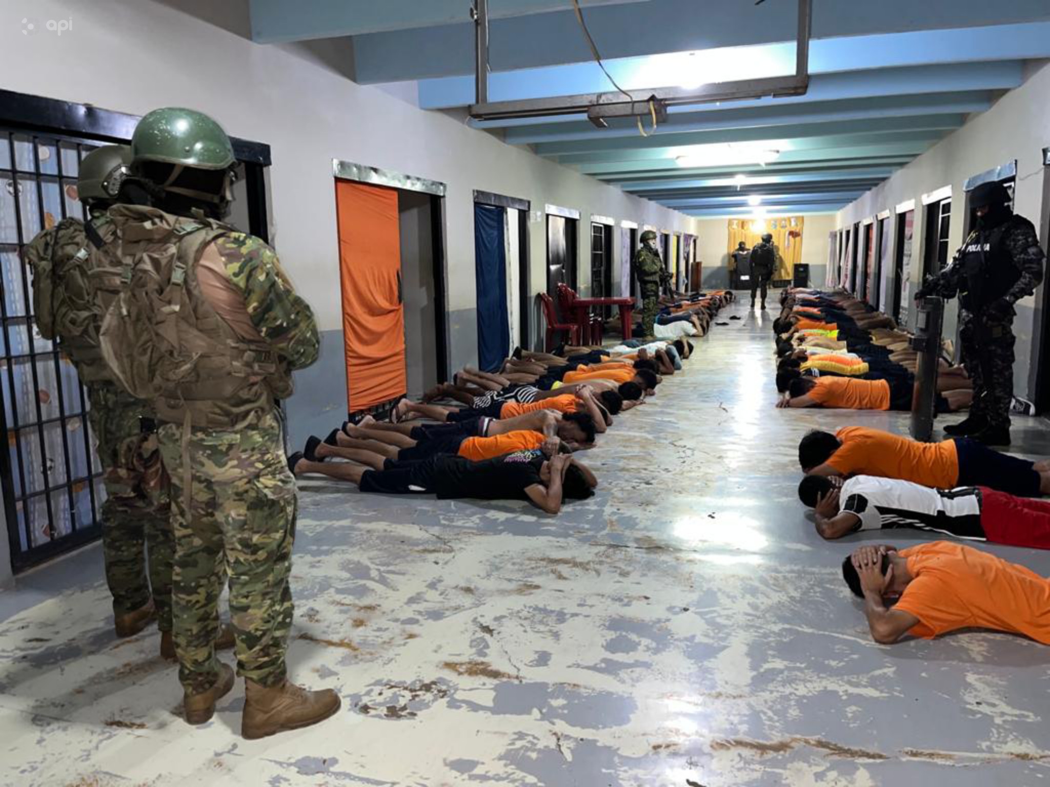 Policías y militares intervienen nuevamente en la Penitenciaría del Litoral