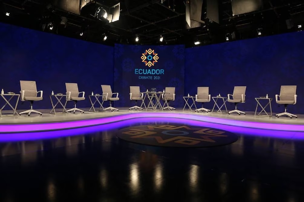 Candidatos a la presidencia de Ecuador debaten hoy sus propuestas