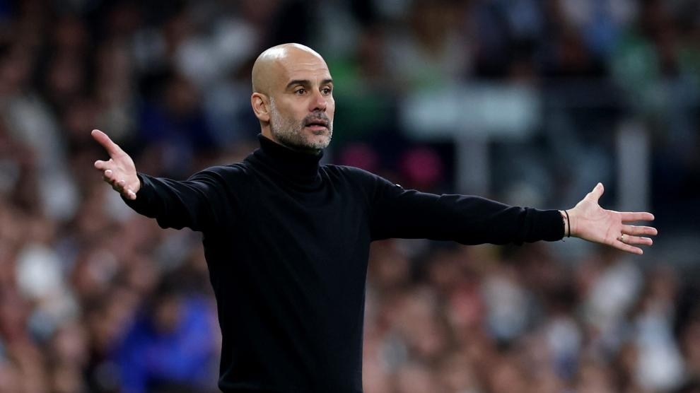 El entrenador del Manchester City de Inglaterra, Pep Guardiola, se perderá los dos próximos partidos de su equipo.