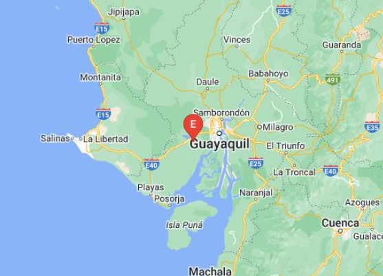 Guayaquil epicentro del fuerte temblor que se sintió en Guaranda