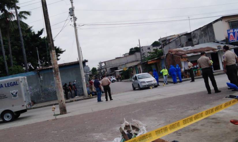 Muerte violenta supuesto extorsionador Guayaquil