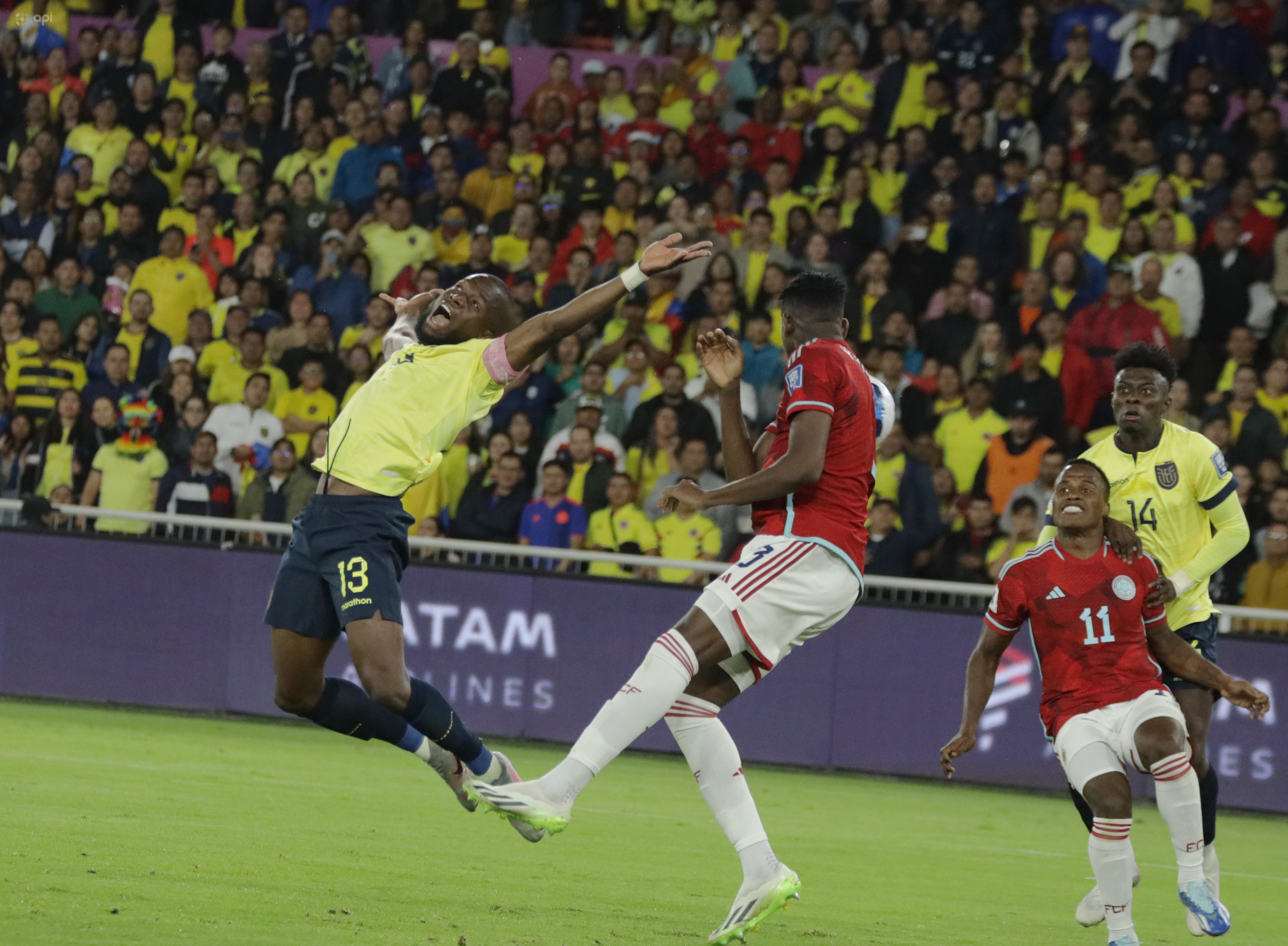 El 5 de septiembre del 2017 fue la última vez que el delantero esmeraldeño Enner Valencia anotó un gol en Quito.