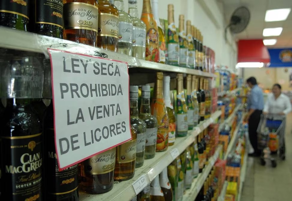 Se viene la ley seca por la segunda vuelta de las elecciones presidenciales