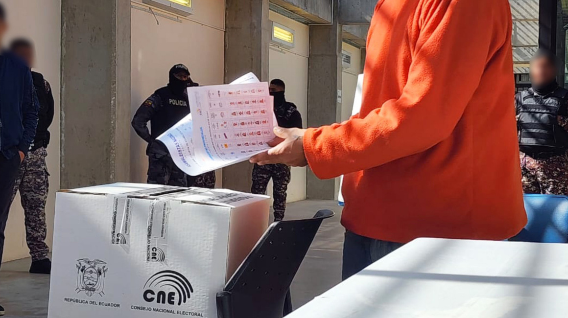 Elecciones arrancan con el voto de Personas Privadas de Libertad