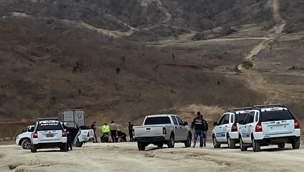 Muerto baleado Manta