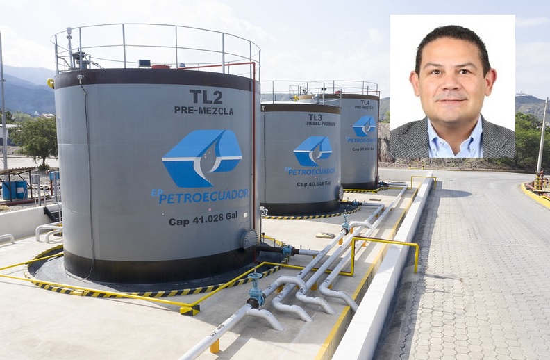 Eduardo Miranda Patiño fue nombrado como el nuevo gerente subrogante de la empresa petrolera estatal Petroecuador.