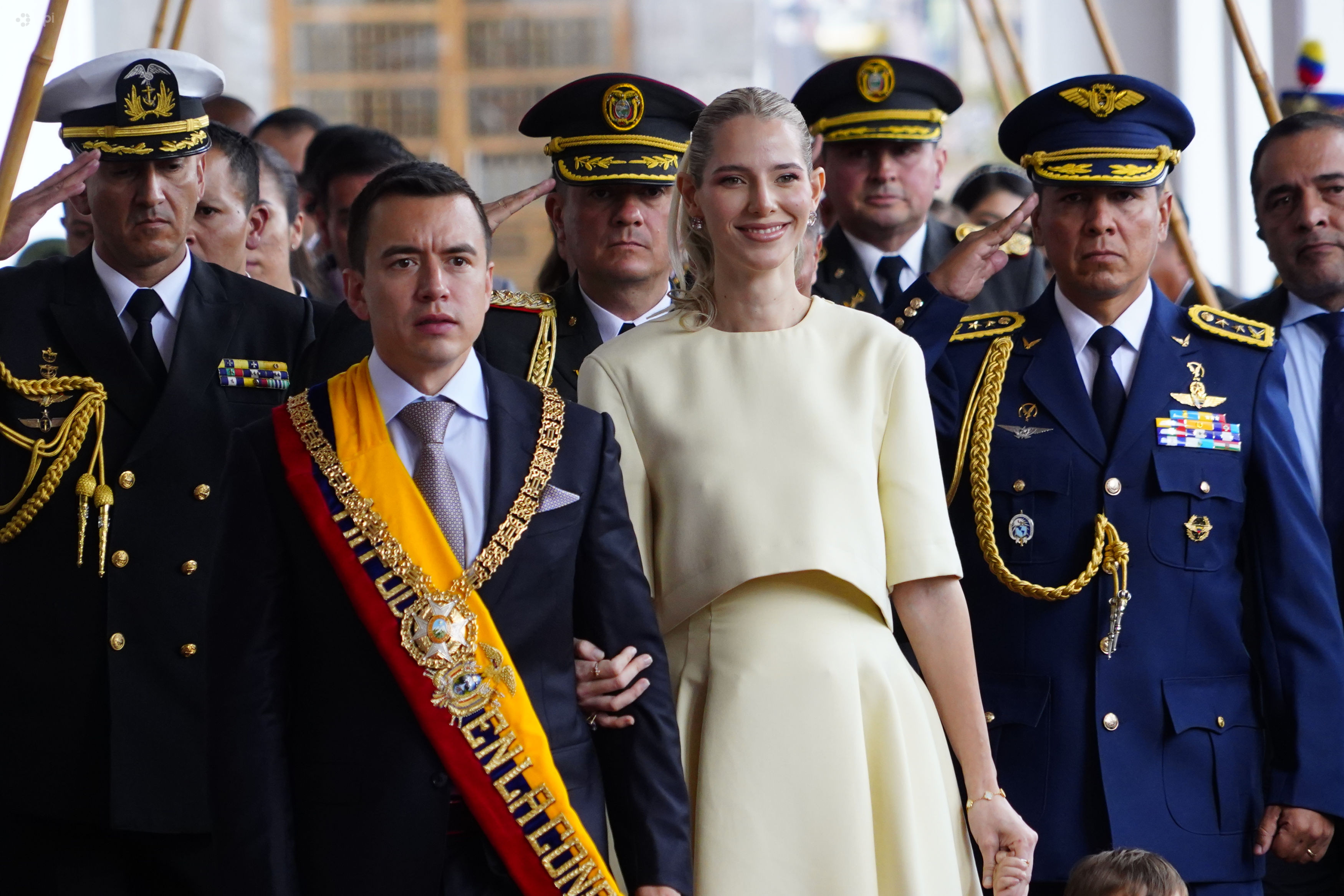 El Presidente Daniel Noboa viajará a Estados Unidos para conocer a Furio, su hijo