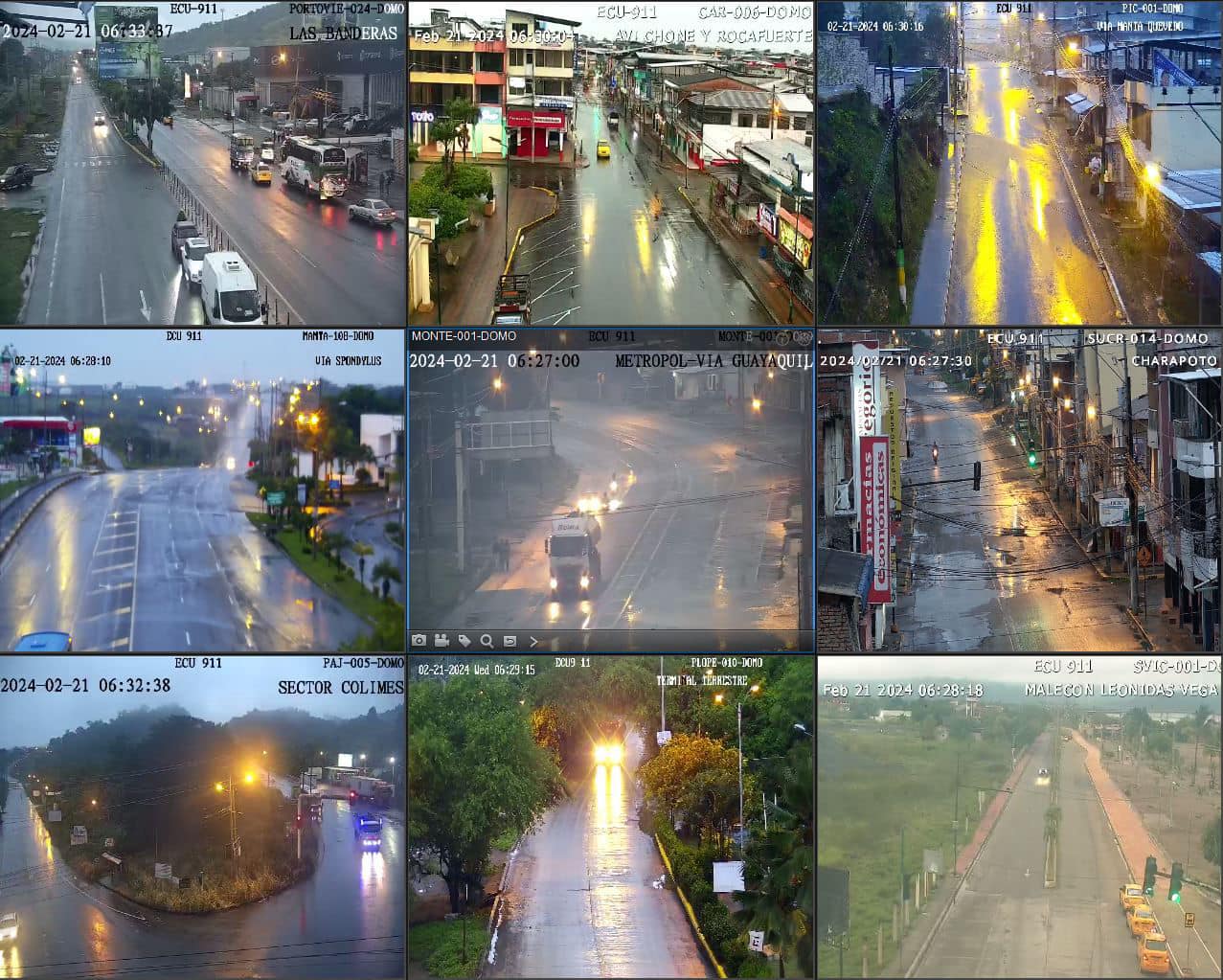 Este es el estado de las vías en Manabí en medio de la temporada invernal