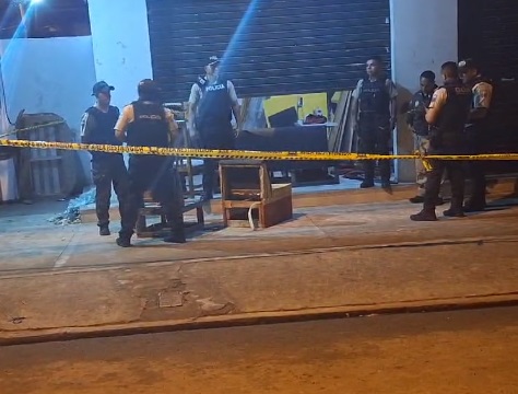 Sicarios mataron a un hombre dentro de un taller, en Portoviejo