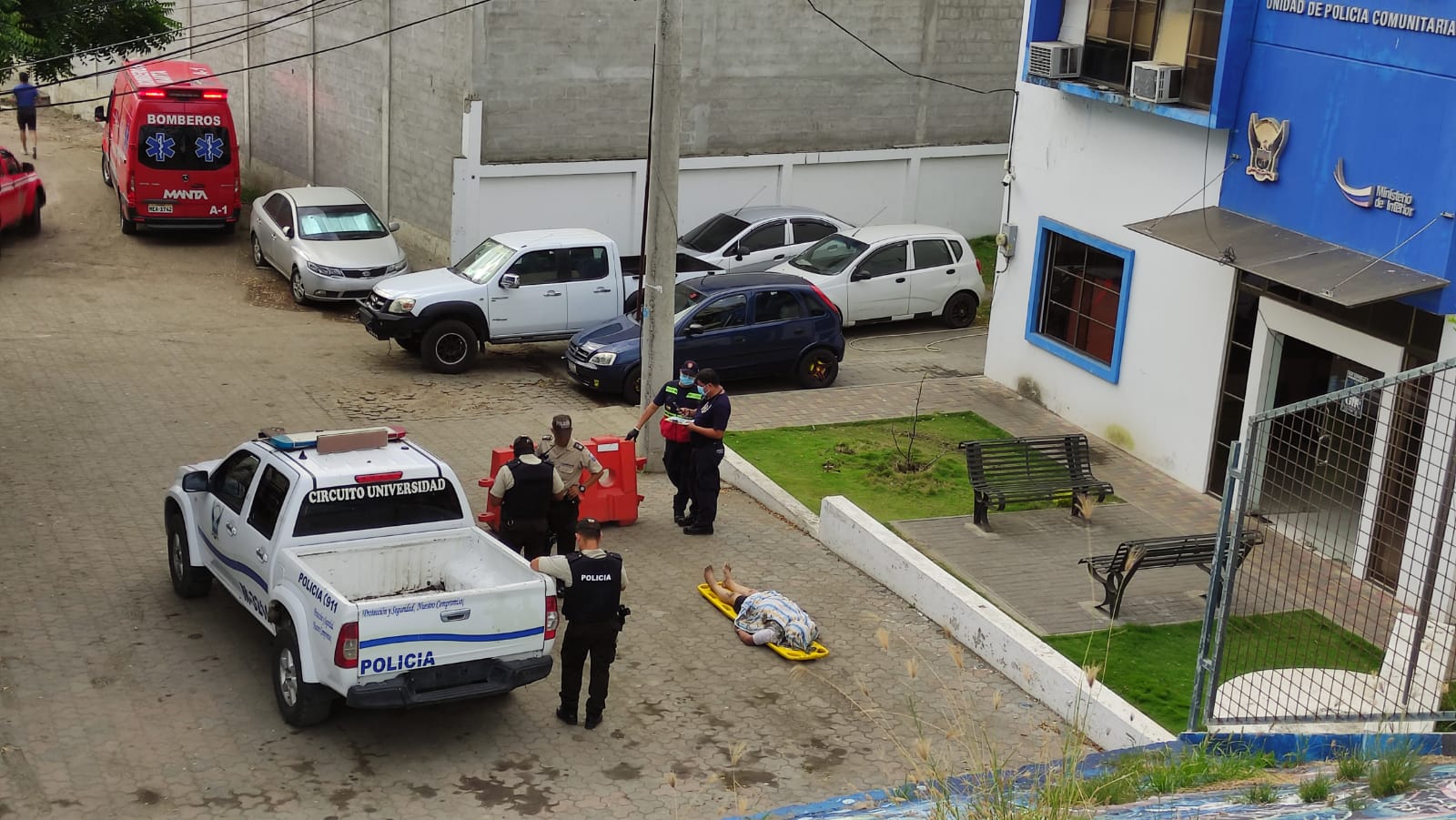 Turista se ahogó en Manta.