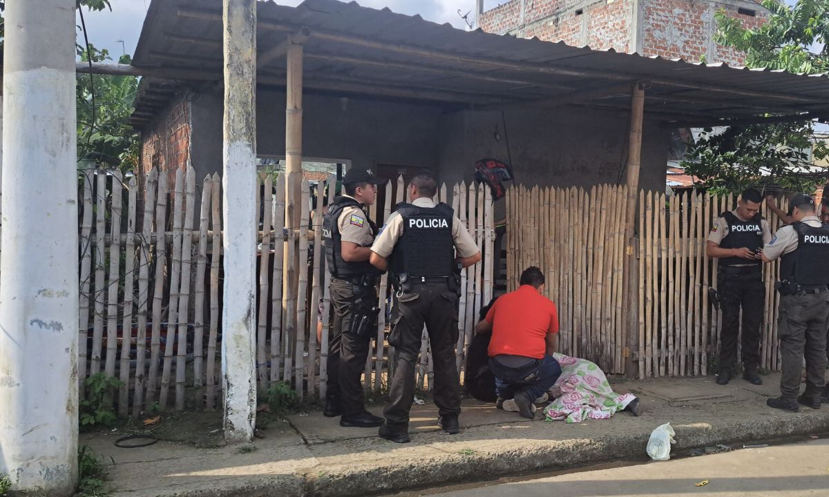 Sicarios mataron a un hombre en Portoviejo.