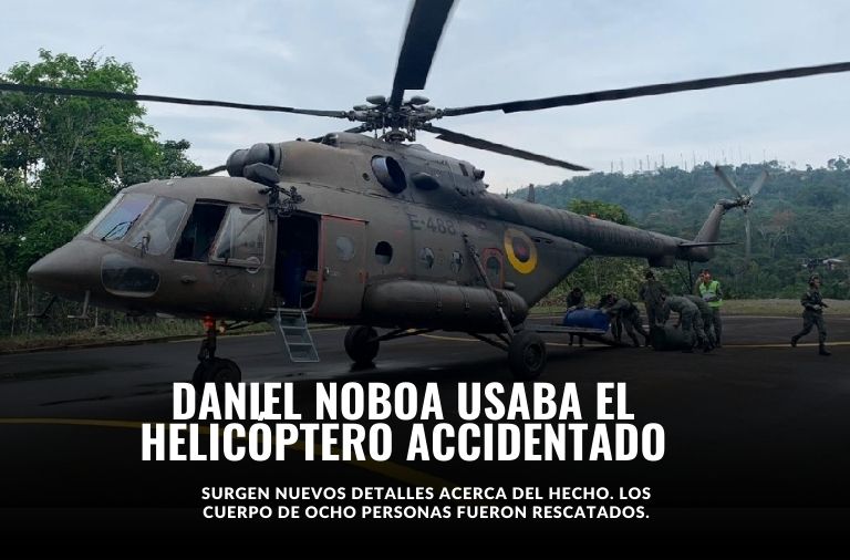 El helicóptero perteneciente al Ejército Ecuatoriano, accidentado en la provincia de Pastaza se encontraba en excelente estado.