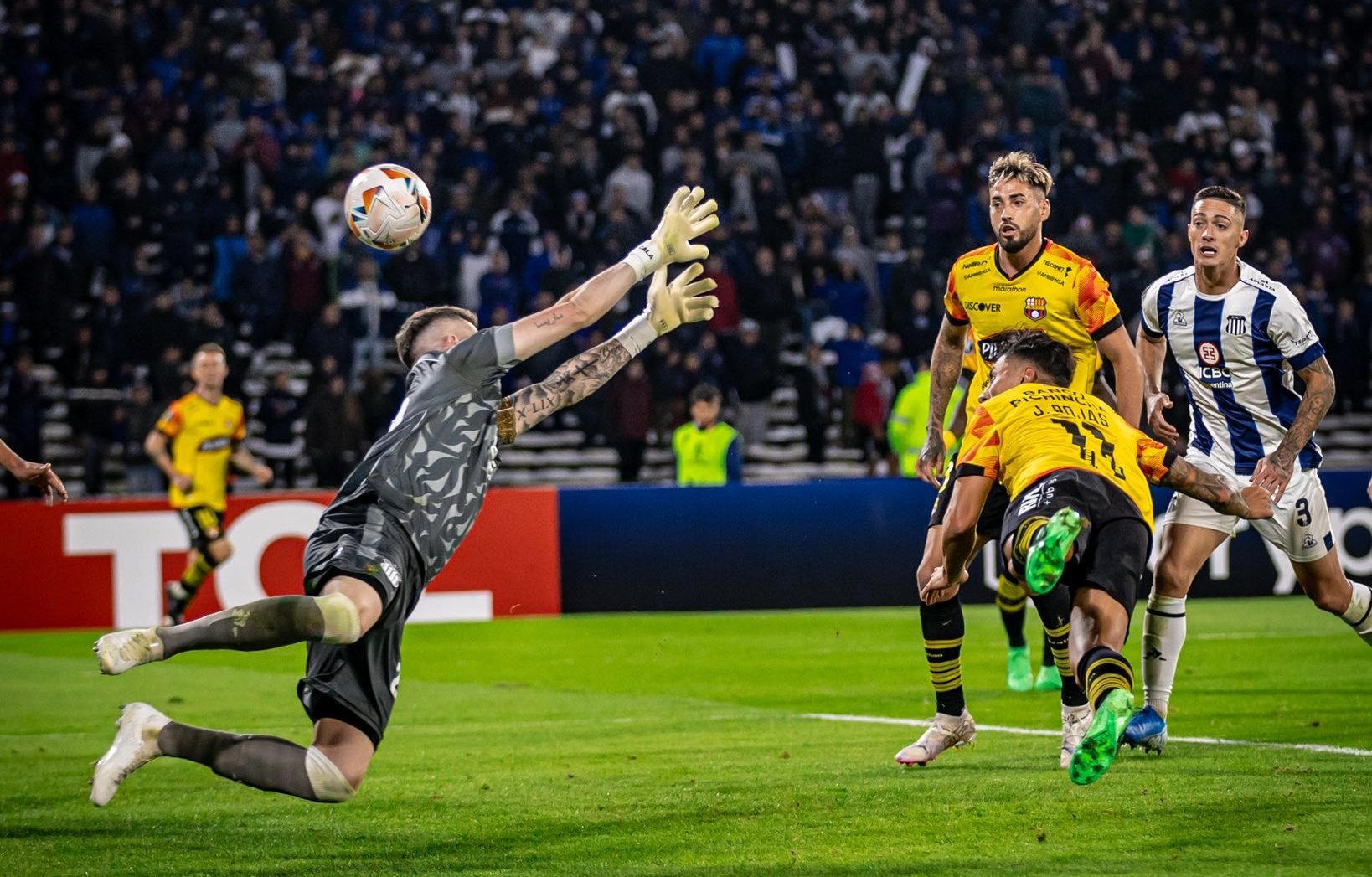 Barcelona SC perdió ante Talleres en la Copa Libertadores